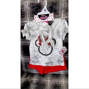 Cute Minnie Mouse outfit with head band!